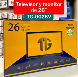 Televisor Tg 26” Hd Entrada Usb Hmdi