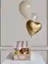 Regalo Elegante Con Globos Tienda Parisina.