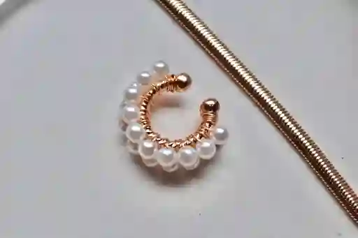 Earcuff Perlas
