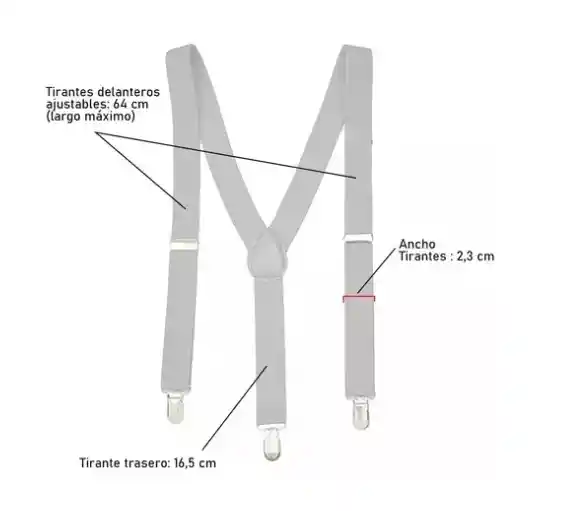 Tirantes Pantalón Cargaderas Accesorio Ropa Disfraz Neon