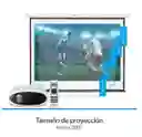 Proyector De Multimedia Full Hd Portatil De 9000 Lúmenes Con Control Remoto