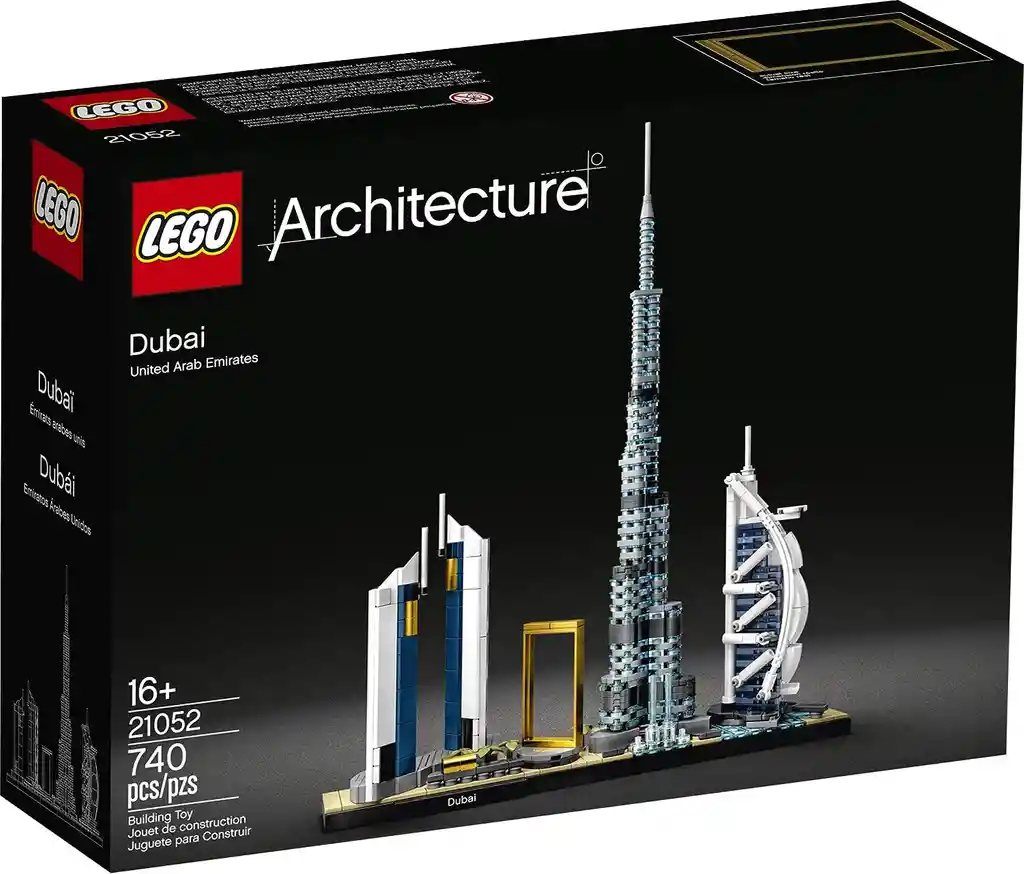 Lego Architecture Dubai 21052 740 Pzs