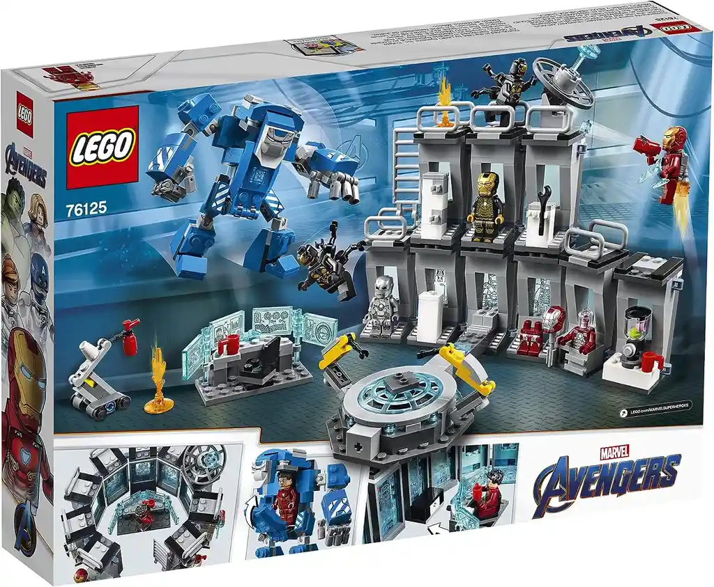 Lego Avengers 76125 524 Pzs