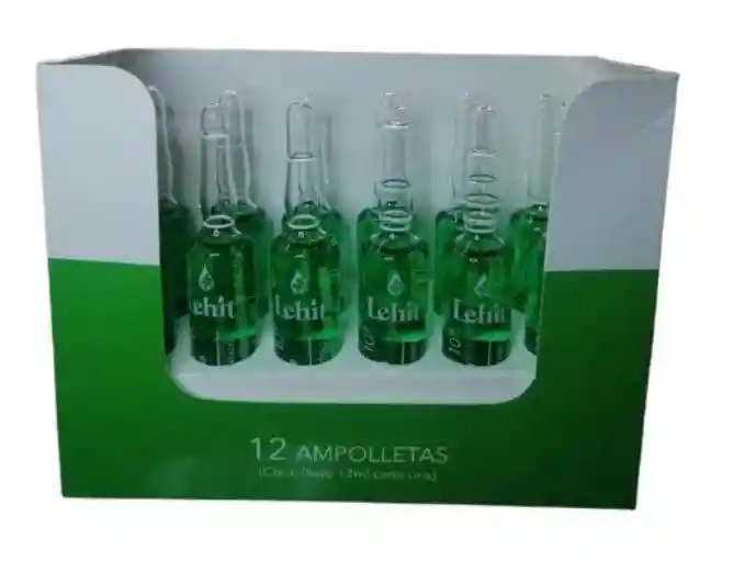 Lehit Locion Capilar Keracrece Caja X 12 Ampollas