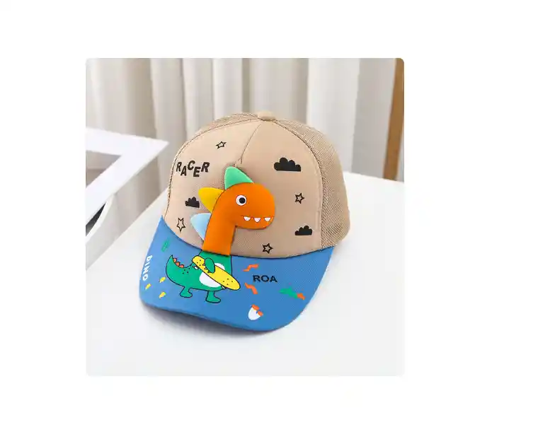 Gorra Con Diseño De Dinosaurios