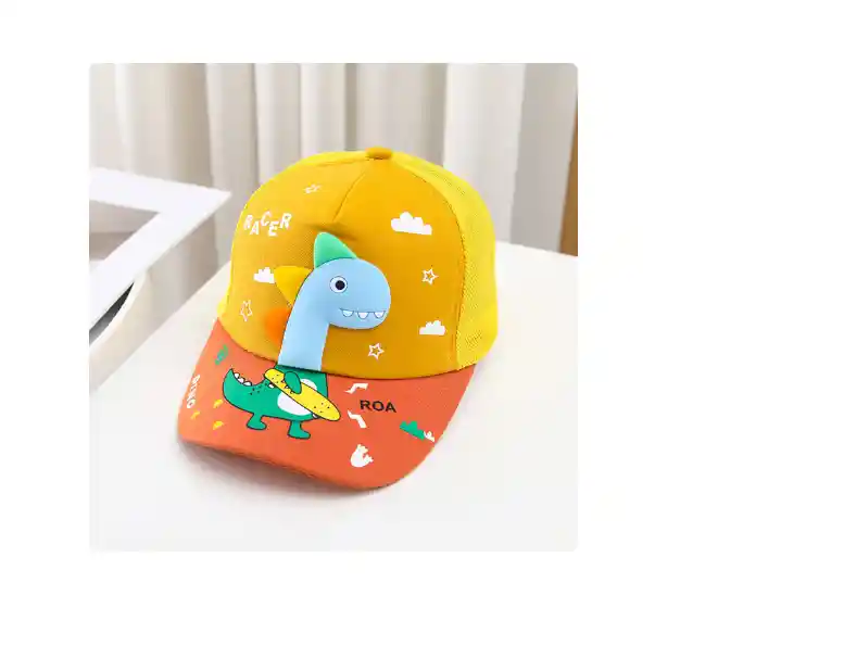 Gorra Con Diseño De Dinosaurios