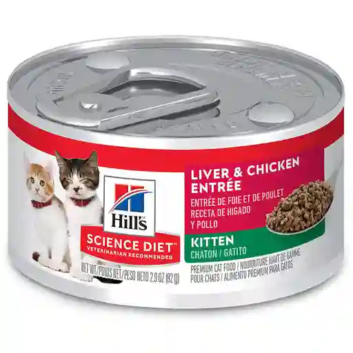 Hills Prescription Diet Kitten Liver Chicken 5,5 Onzas