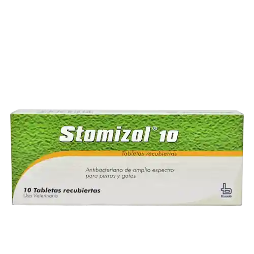 Stomizol 10 Mg 10 Tabletas