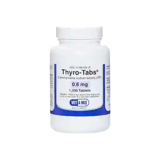 Thyro-tabs 0,6 Mg 120 Tabletas