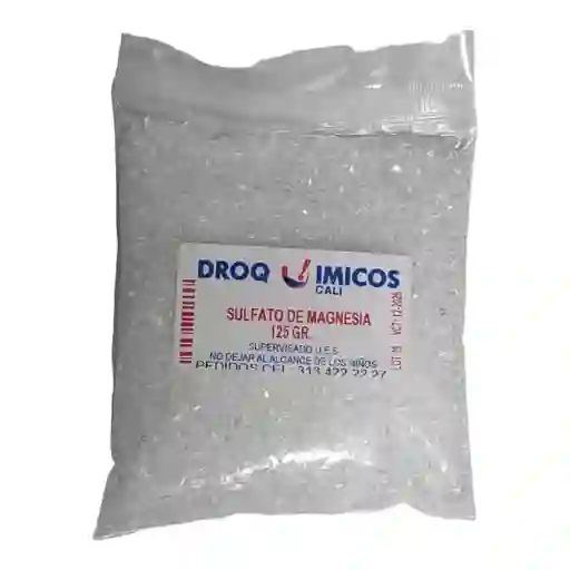 Sulfato De Magnesia 125 Gr