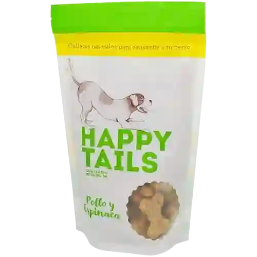 Happy Tails Galleta Pollo Espinacas