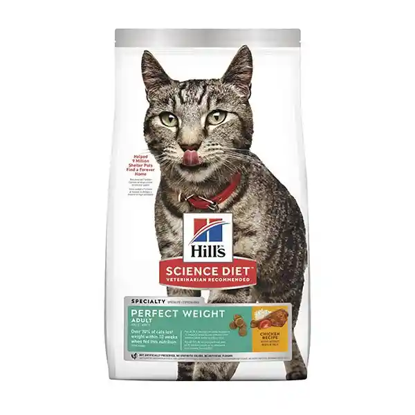 Hills Science Diet Feline Perfect Weight 3.5 Lbs