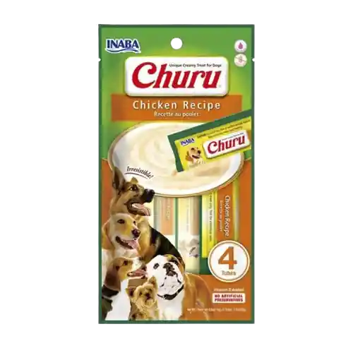 Churu Snack Para Perro Pollo 4 Unidades