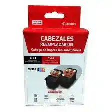 2 Cabezal Original Color Y Negro Canon - G2100 G3100 G4100