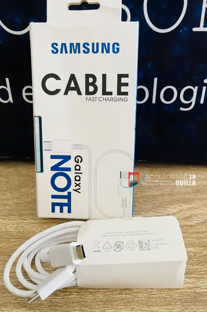 Cable Samsung Original Tipo C - Tipo C | 5 Amperios