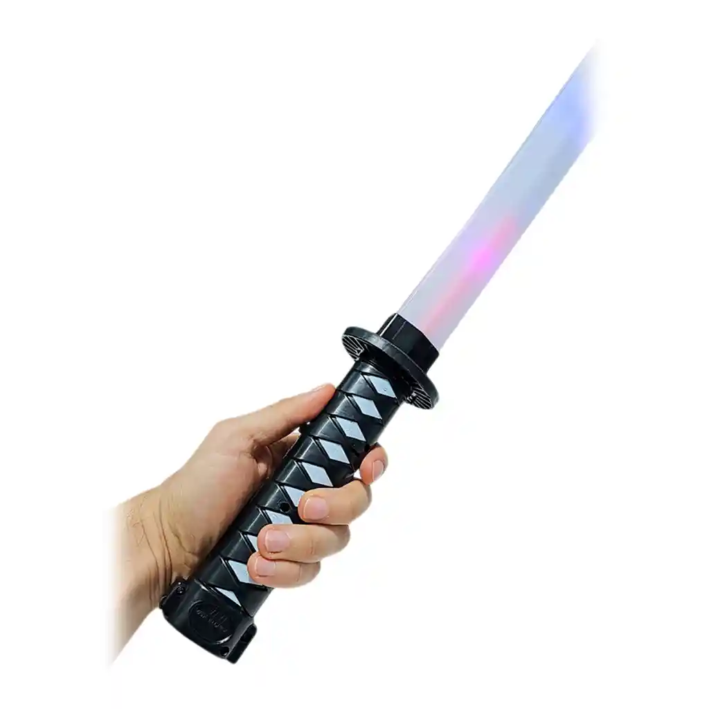 Espada Ninja Katana Samurai 67cm Luces Sonidos Disfraz Halloween