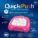 Juguete Sensorial Para Niños Quick Push Anti-estres Pop It - Rosa