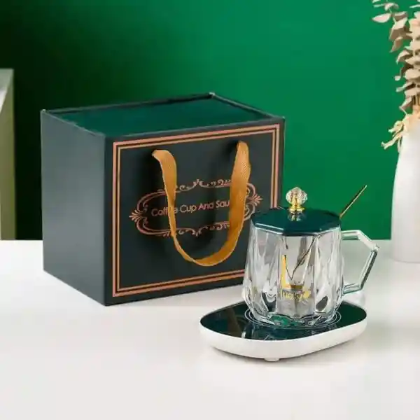 Estuche Con Taza, Calentador Y Cuchara 1 Set