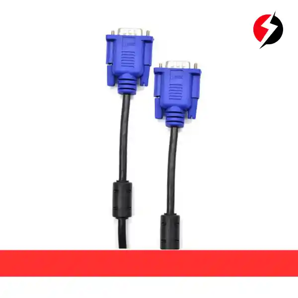 Cable Vga De 3 Metros Con Doble Filtro