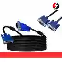 Cable Vga De 10 Metros Con Doble Filtro