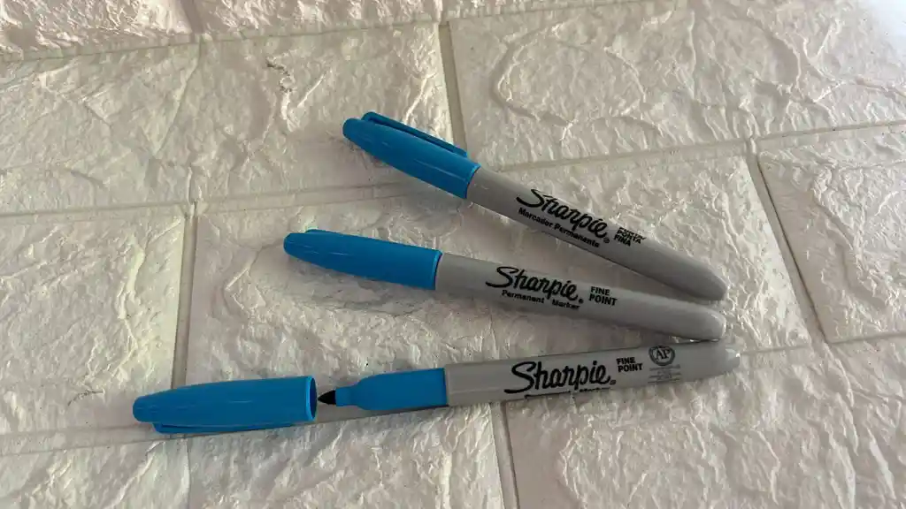 Sharpie Azul Claro Delgado Permanente
