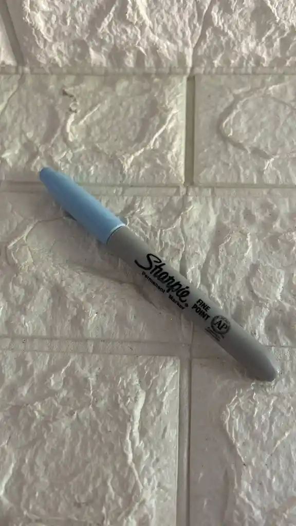 Sharpie Azul Celesta Delgado Permanente