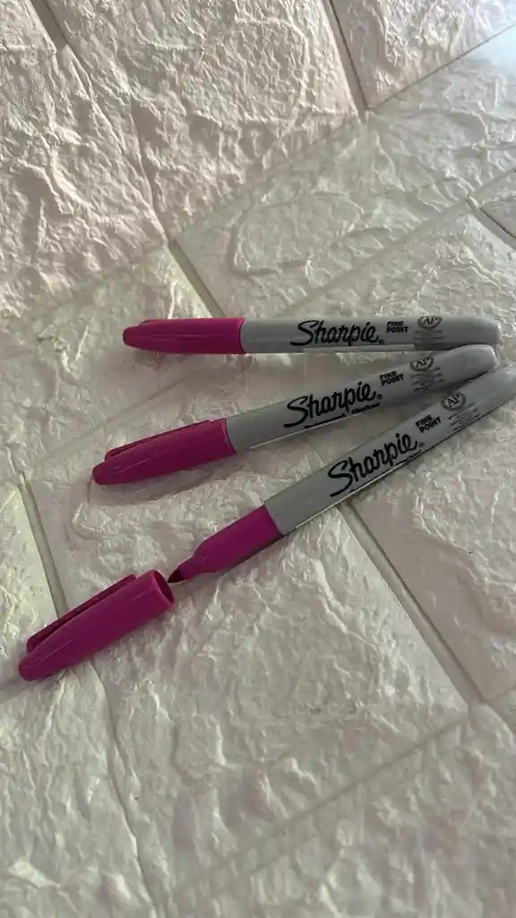 Sharpie Fucsia Delgado Permanente