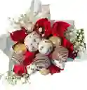 Bouquet De Fresas Y Chocolates Para Ti Amor