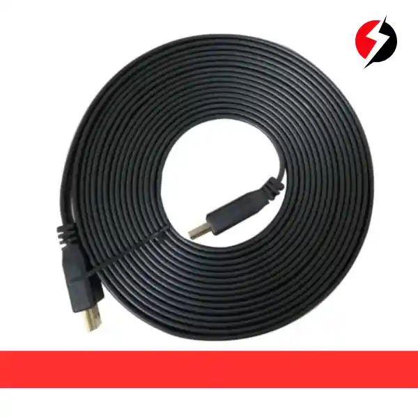 Cable Hdmi Plano 10 Metros Full Hd Punta Dorada