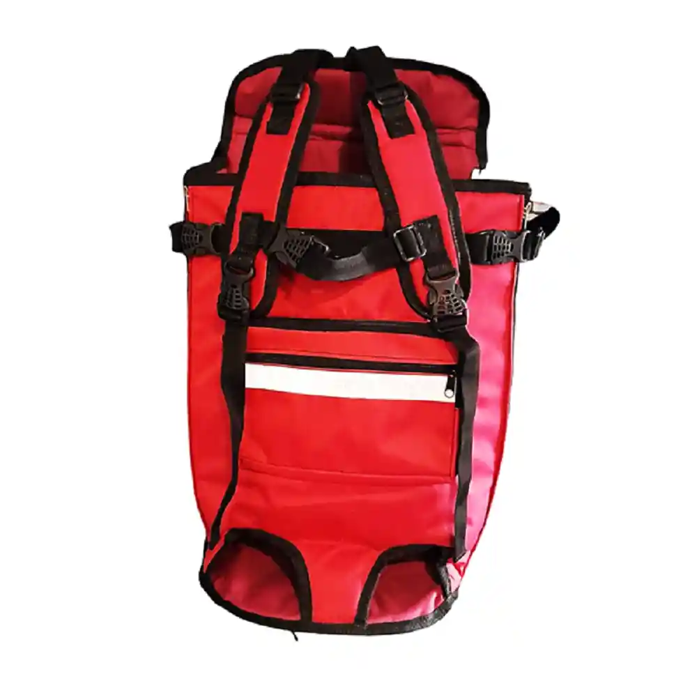 Canguro Cargador Talla Xl Para Perros Y Gatos Medianos Color Rojo