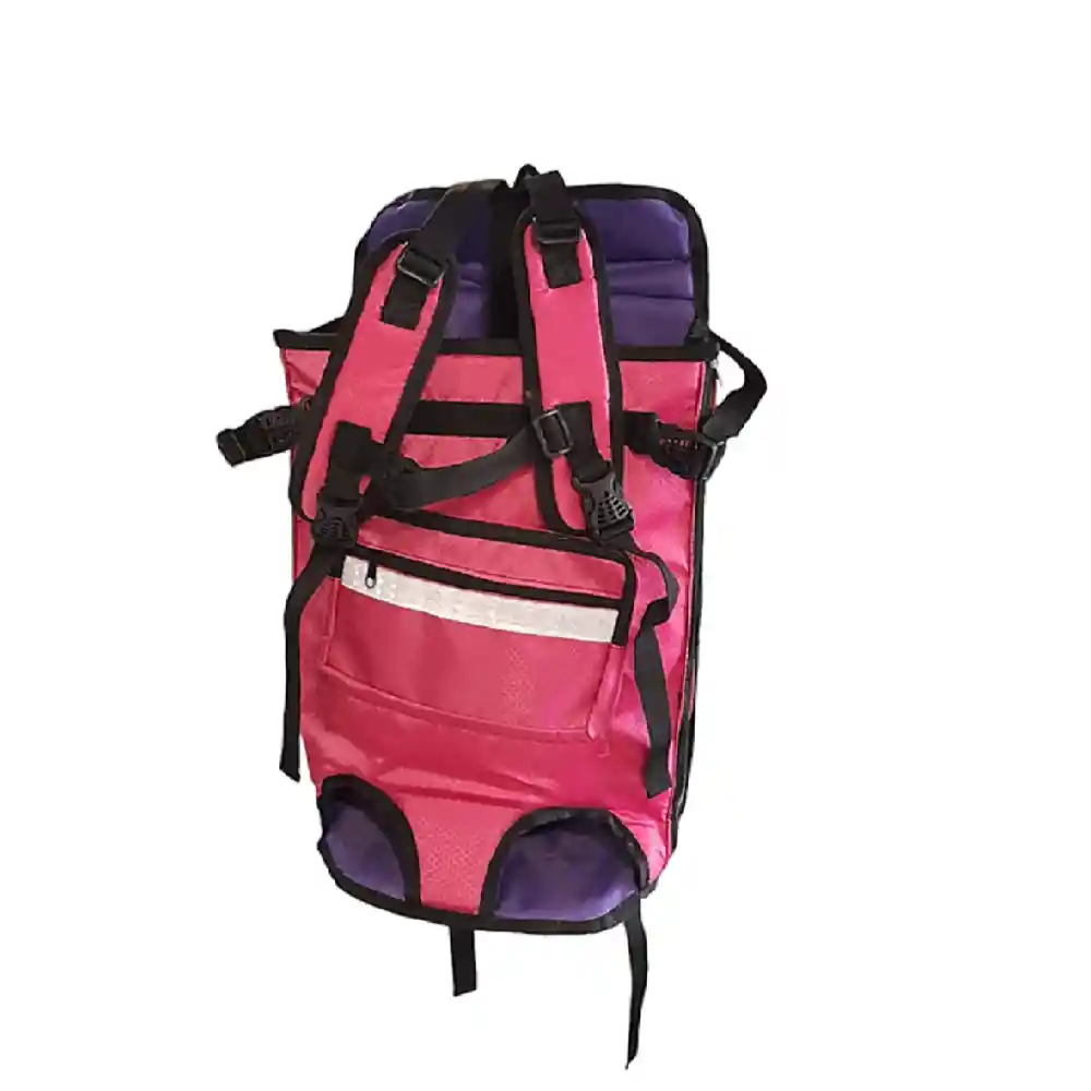 Canguro Cargador Talla Xl Para Perros Y Gatos Medianos Color Rosado