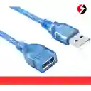 Extension Usb 1.5 Metros Blindado Azul