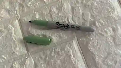 Sharpie Verde Claro Delgado Permanente