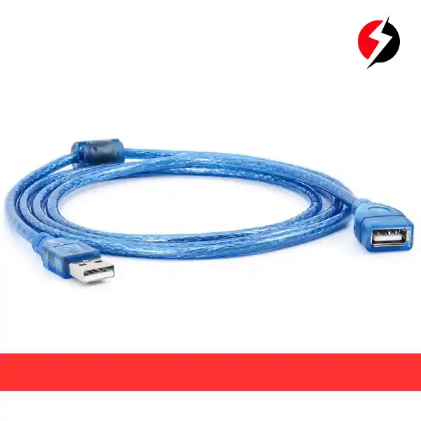 Extension Usb 3 Metros Blindado Azul