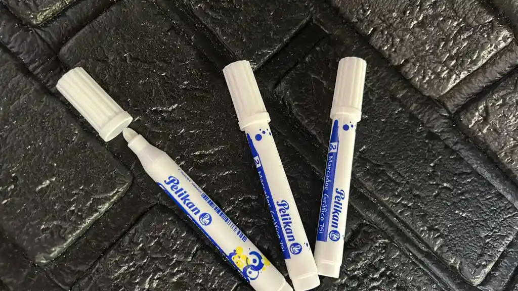 Marcador Grafico Blanco Pelikan