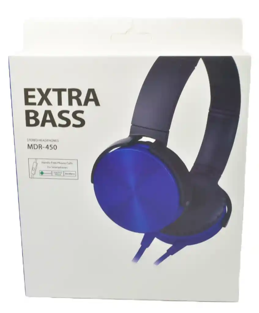 Diademas Extra Bass Azul