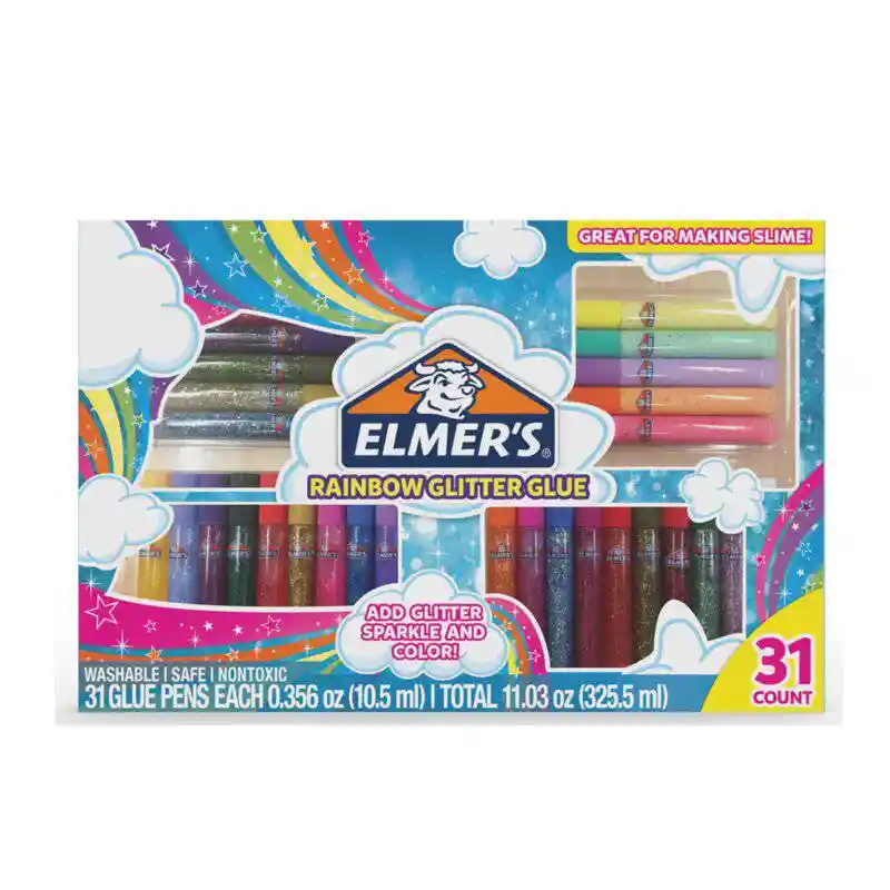 Kit Glitter Plumas X31