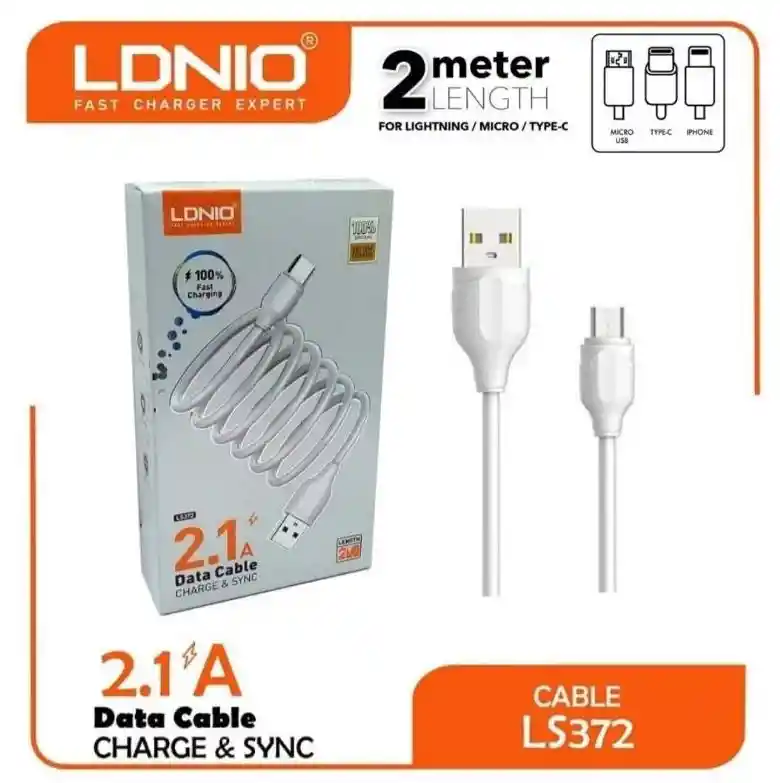 Cable De Datos Para Celular Tipo C Carga Rápida 2.1 A