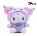 Peluche Kuromi Sanrio Colors