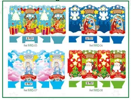 Farol Para Velitas Velas Cuadrado Paquete X6