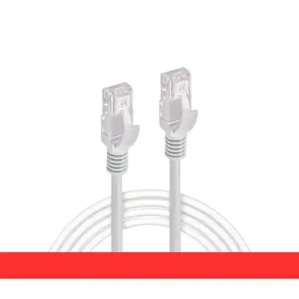 Cable Utp Red Rj45 Cat 5e 3 Metros