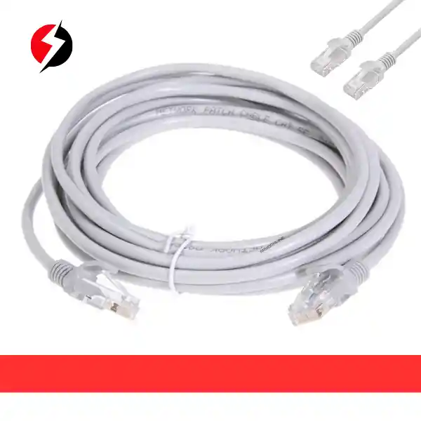 Cable Utp Red Rj45 Cat 5e 5 Metros