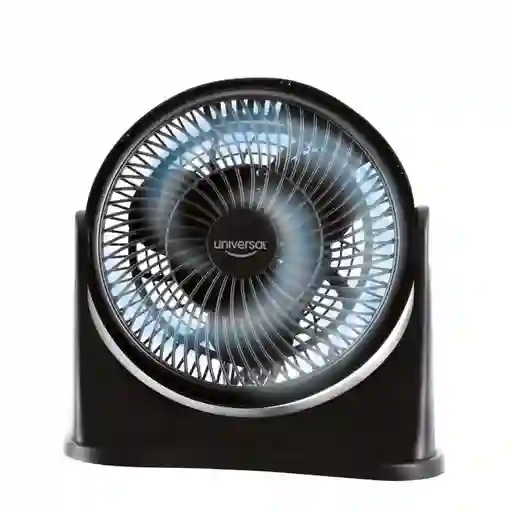 Ventilador De Mesa Universal 8 Pulgadas Negro 3 Velocidades