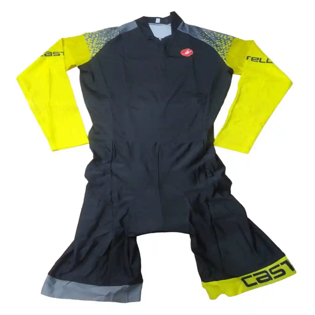 Uniforme Para Ciclista Una Pieza Scorpion - Negro-l