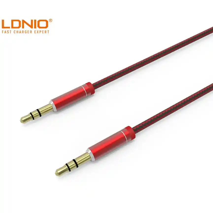 Cable Auxiliar De Audio 1 A 1 Jack 3.5mm Alta Velocidad Ldnio