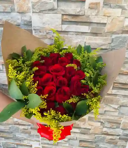 Bouquet Con Rosas