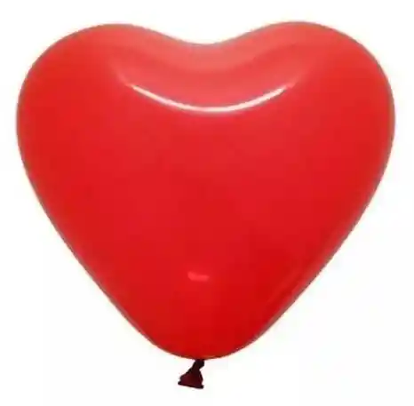 Bomba En Forma De Corazon Color Rojo