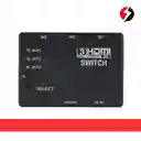 Switch Hdmi 1x3 Selector Hd 1080, 3d + Control