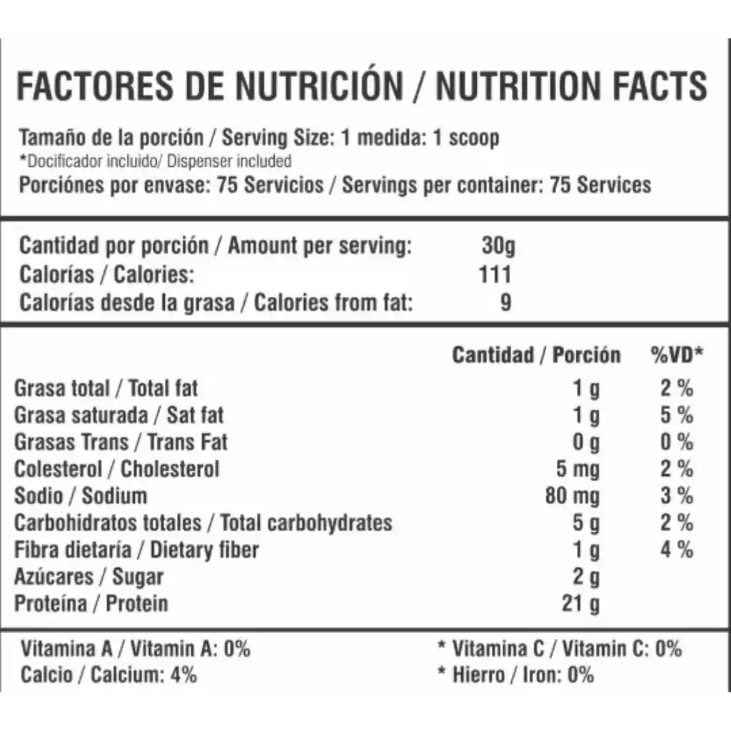 Whey Pure 5 Libras Vainilla Gourmet