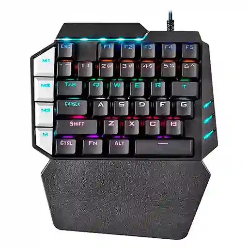 Teclado Gamer Una Mano Rgb